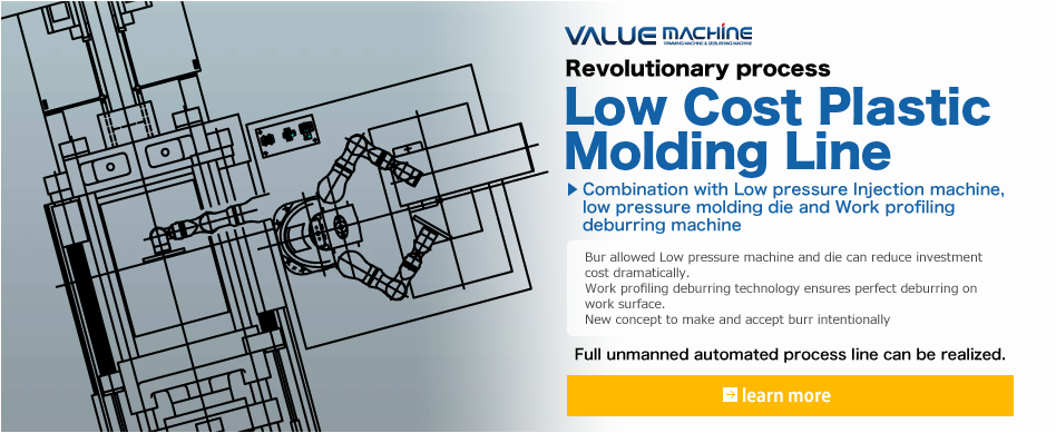 Low Cost Plastic Molding Line